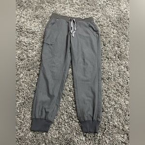 Zamora Gray & black joggers scrub pants